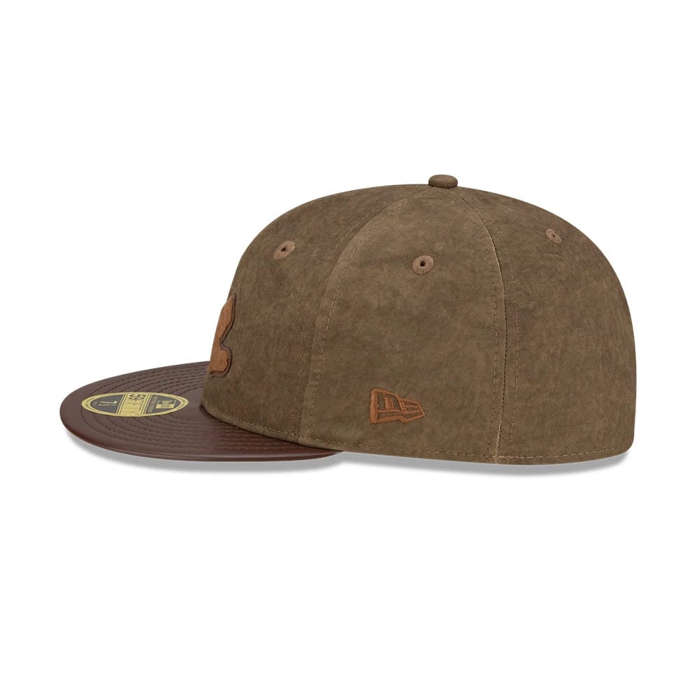 Chicago White Sox MLB Open Brown Retro Crown 59FIFTY Fitted Cap-kentox