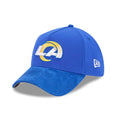 LA Rams NFL Suede Blue 39THIRTY A-Frame Stretch Fit Cap-kentox