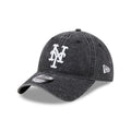 New York Mets MLB Overwash Black 9TWENTY Adjustable Cap-kentox