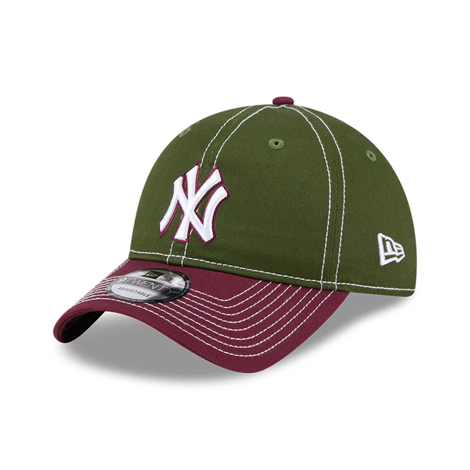 New York Yankees MLB 2Tone Dark Green 9TWENTY Adjustable Cap-kentox