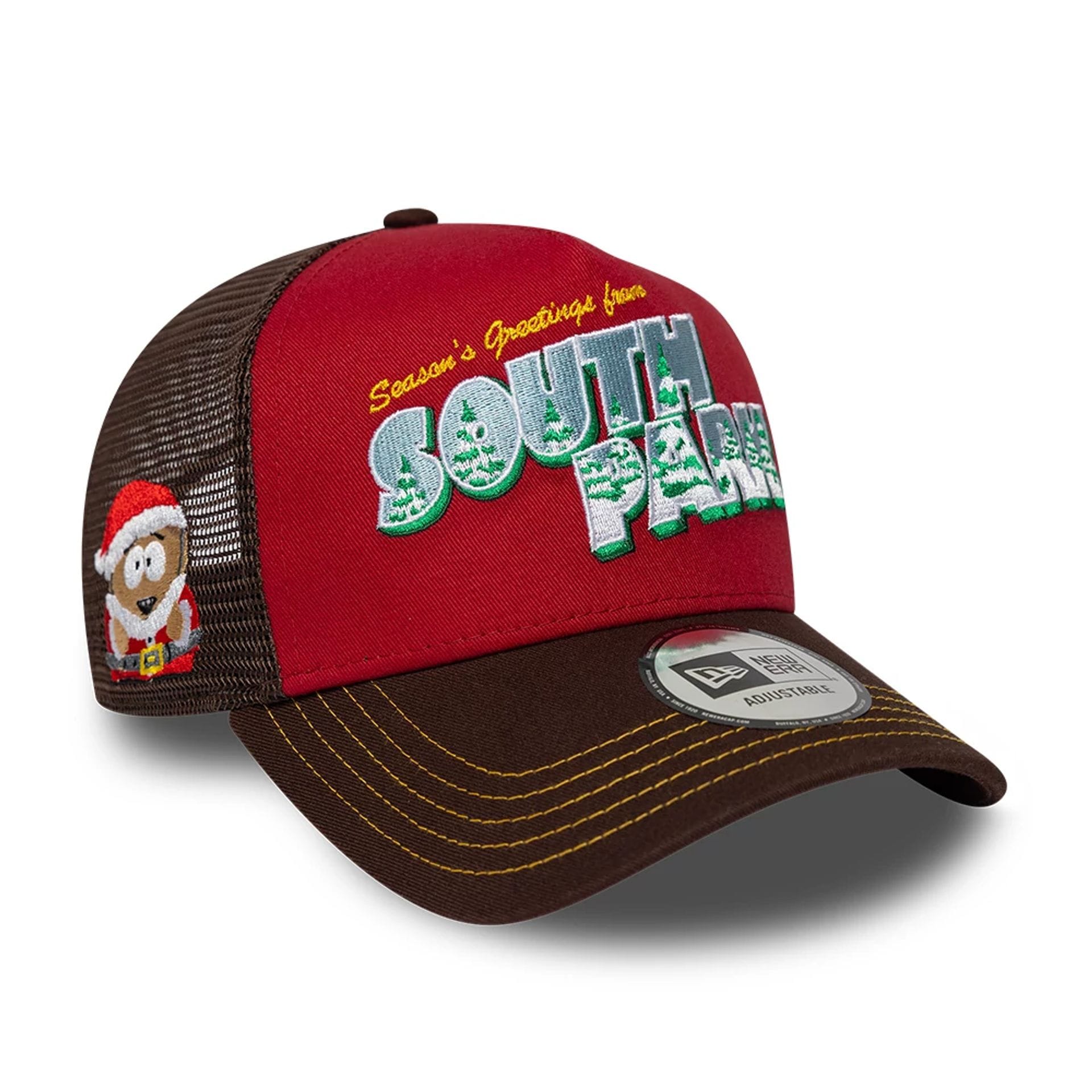 South Park Dark Red 9FORTY A-Frame Trucker Adjustable Cap-kentox