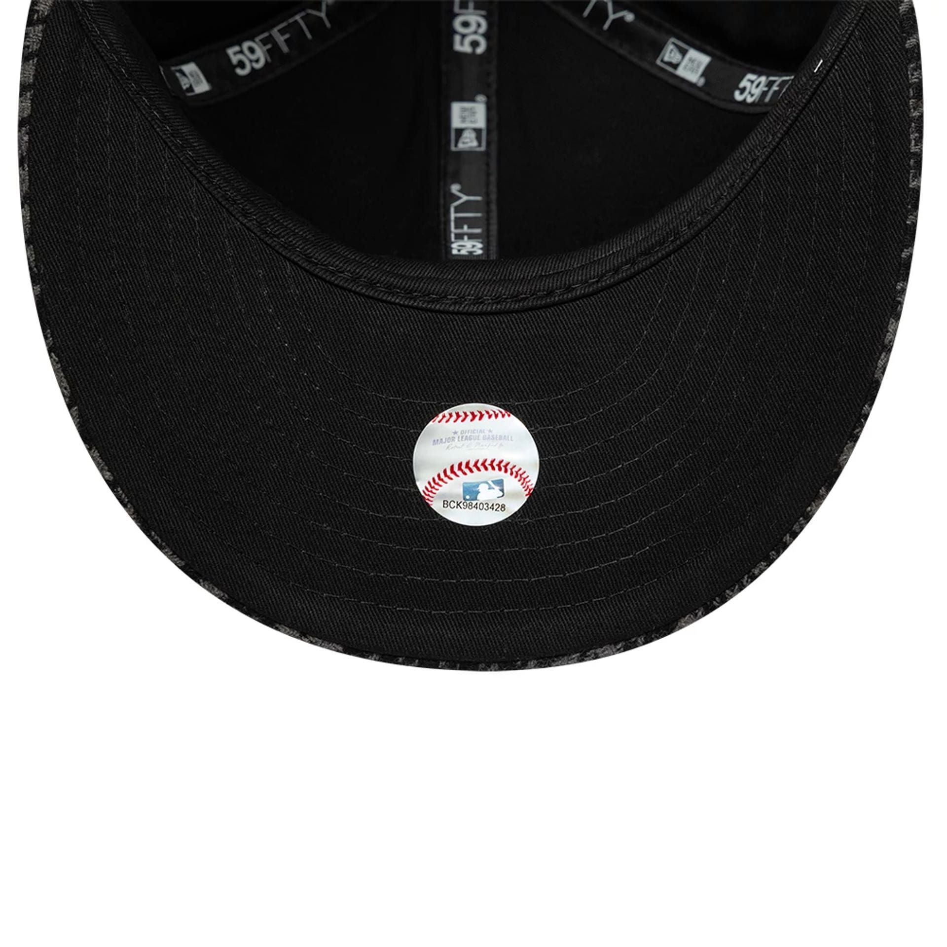 Chicago White Sox MLB Houndstooth Black Low Profile 59FIFTY Fitted Cap-kentox