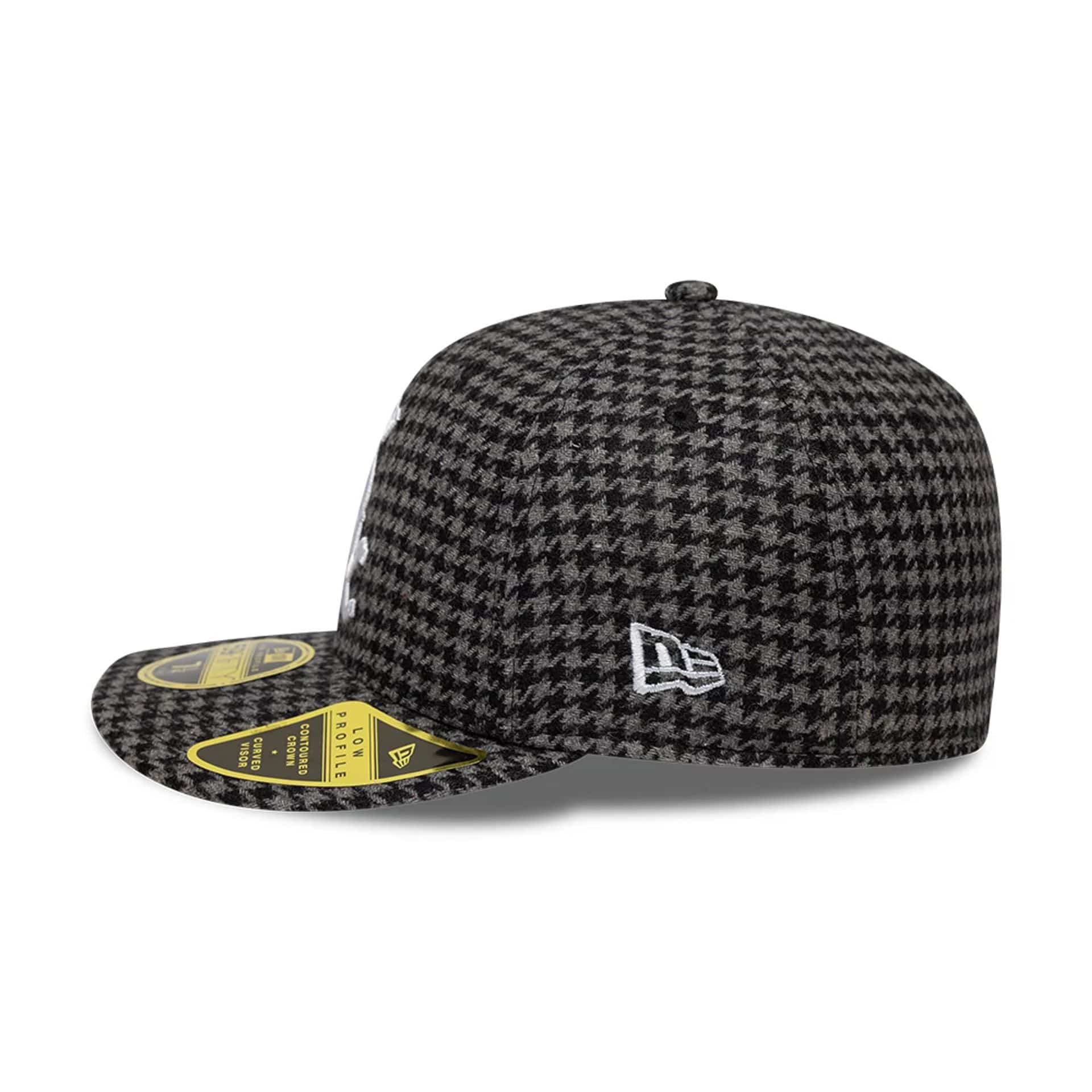 Chicago White Sox MLB Houndstooth Black Low Profile 59FIFTY Fitted Cap-kentox