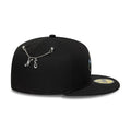 New Era Snow Icon Black 59FIFTY Fitted Cap-kentox