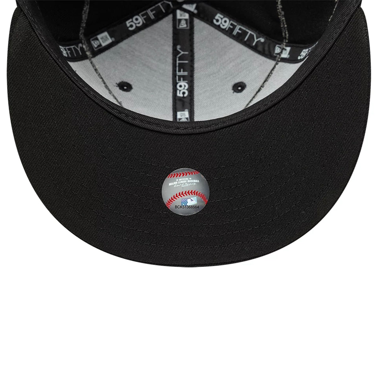 Chicago White Sox MLB Beaded Wings Black 59FIFTY Fitted Cap-kentox
