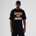 Washington Commanders NFL International Series Games 2025 Black Oversized T-Shirt-kentox