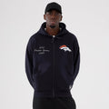 Denver Broncos NFL International Series Games 2025 Navy Premium Pullover Hoodie-kentox
