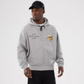 Minnesota Vikings NFL International Series Games 2025 Grey Premium Pullover Hoodie-kentox