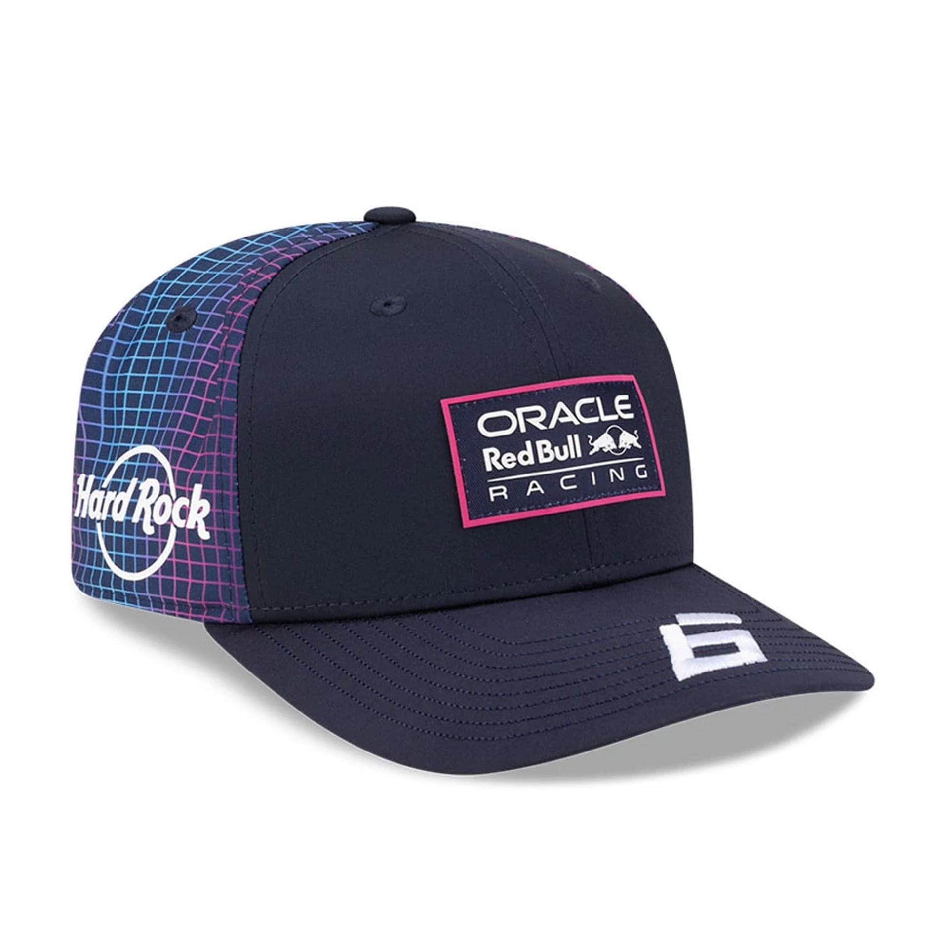 Red Bull Racing Miami Race Special Isack Hadjar Navy 9SEVENTY Stretch Snap Adjustable Cap-kentox