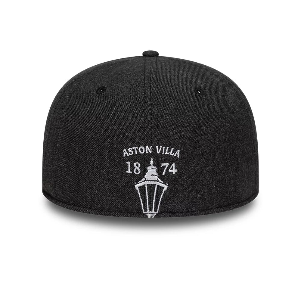 Aston Villa FC Gas Lamp Black 59FIFTY Fitted Cap-kentox