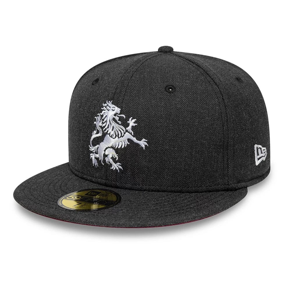 Aston Villa FC Gas Lamp Black 59FIFTY Fitted Cap-kentox