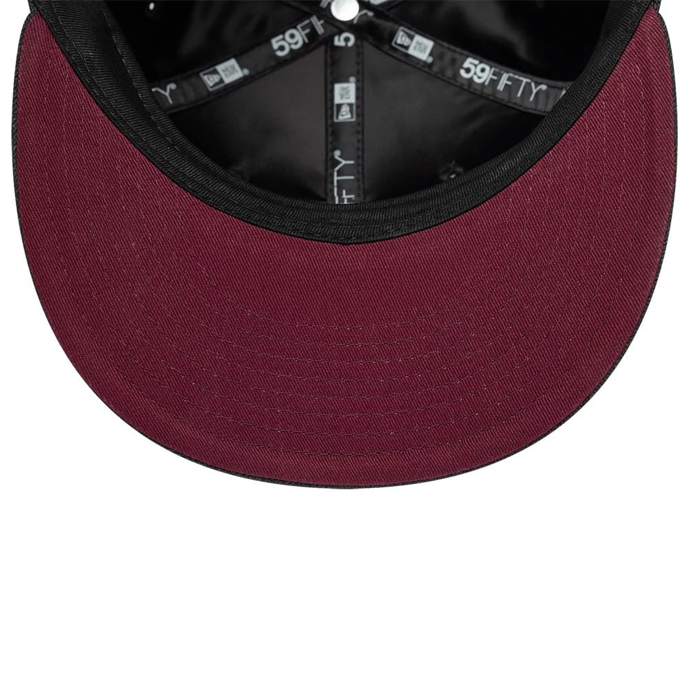 Aston Villa FC Gas Lamp Black 59FIFTY Fitted Cap-kentox