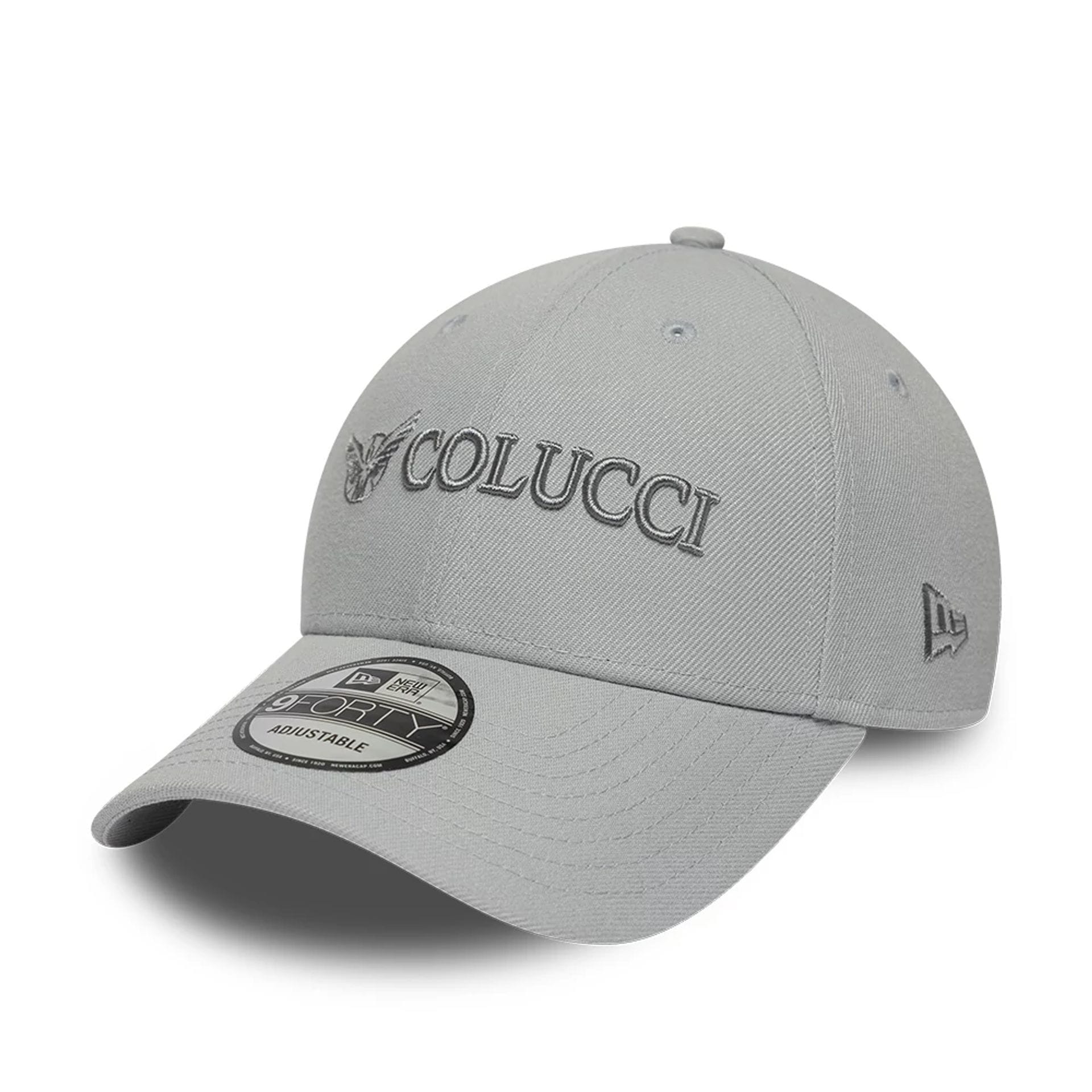 Colucci X New Era Grey 9FORTY Adjustable Cap-kentox