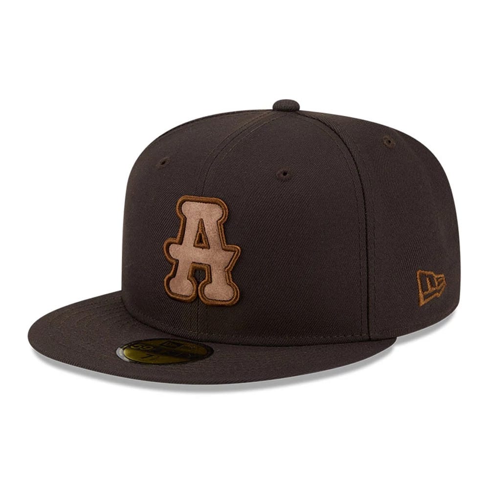 Atlanta Black Crackers MLB Negro League Dark Brown 59FIFTY Fitted Cap-kentox
