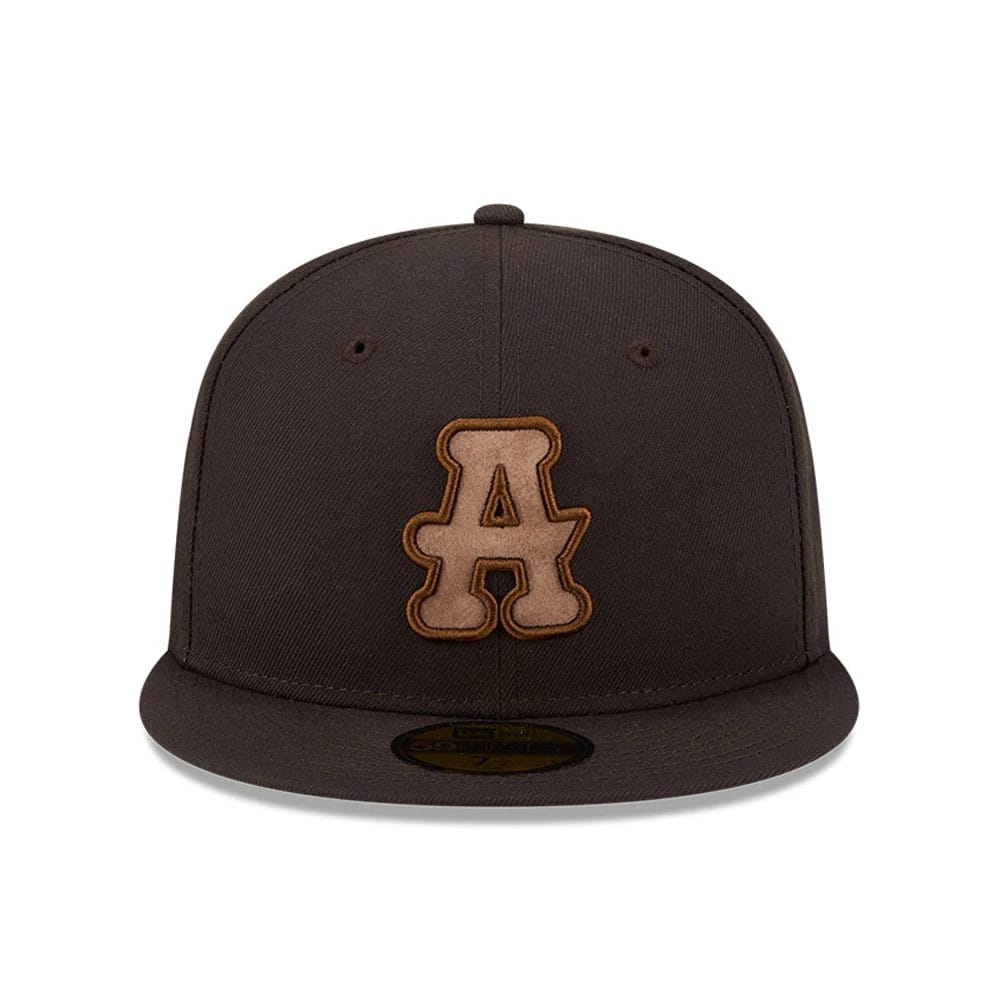 Atlanta Black Crackers MLB Negro League Dark Brown 59FIFTY Fitted Cap-kentox