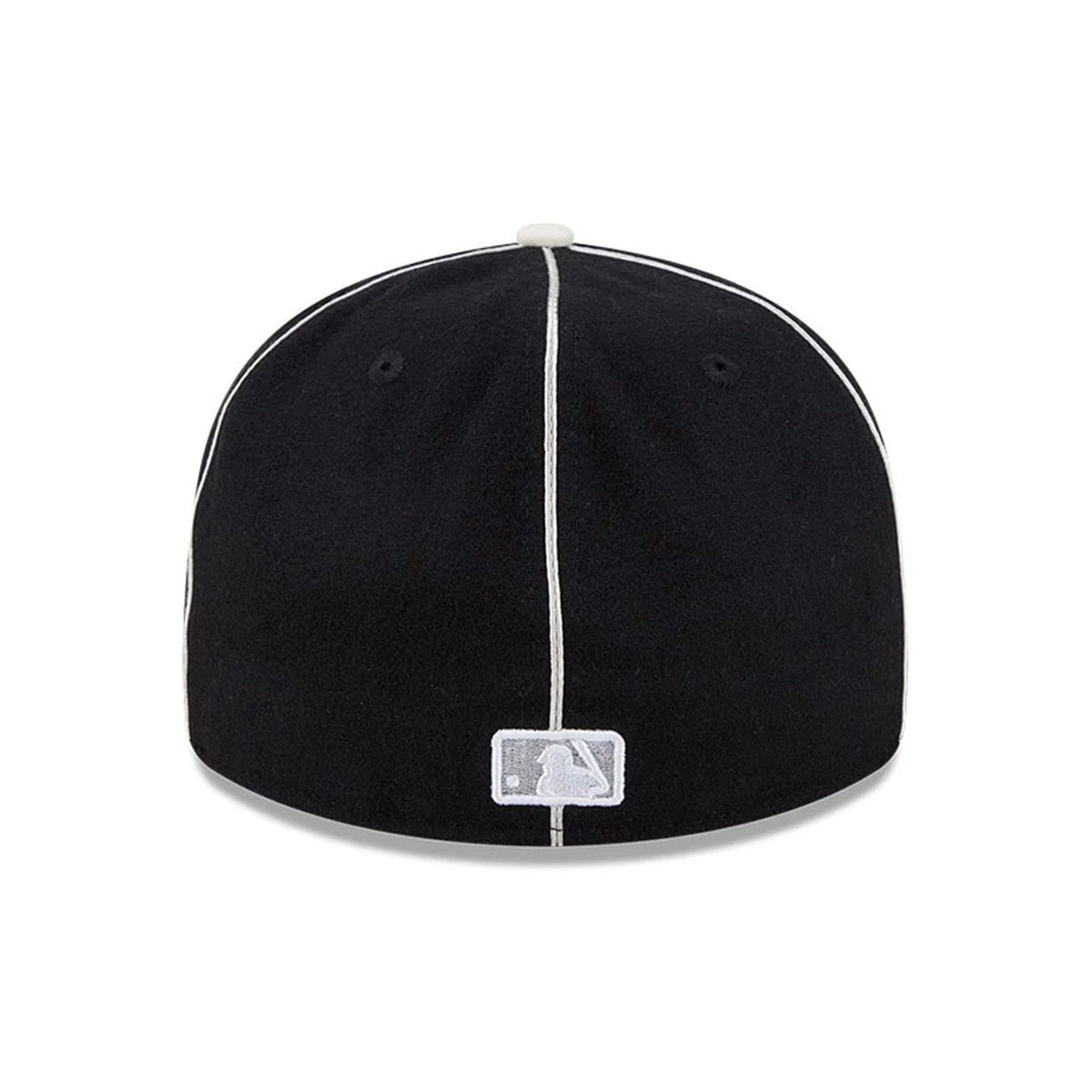 Chicago White Sox MLB Felt Logo Black Retro Crown 59FIFTY Fitted Cap-kentox