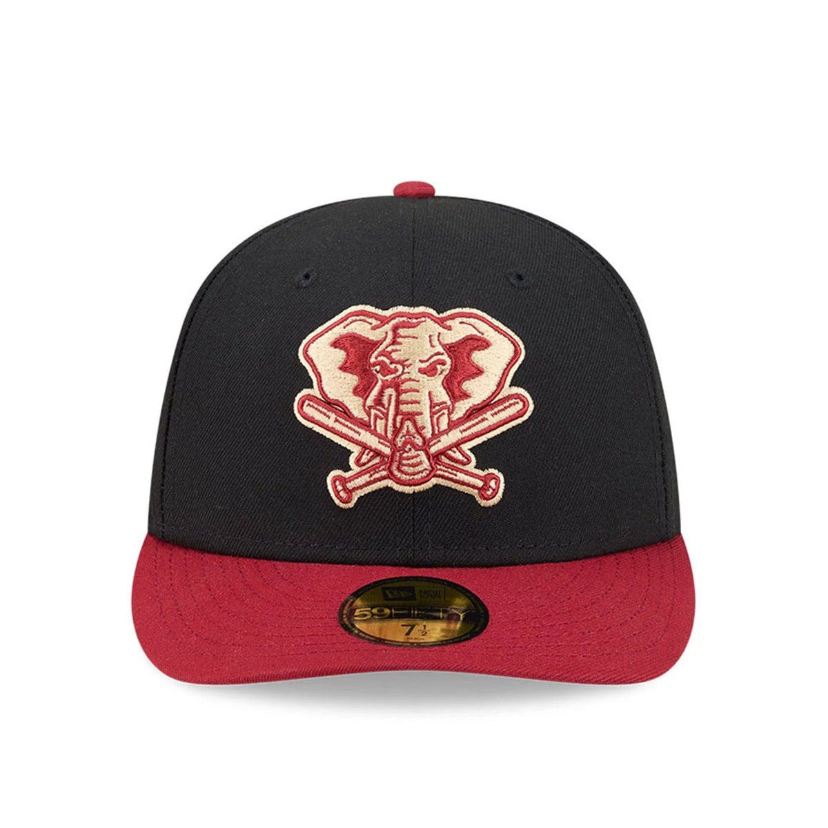 Athletics MLB Team Cards Black 59FIFTY Fitted Cap-kentox