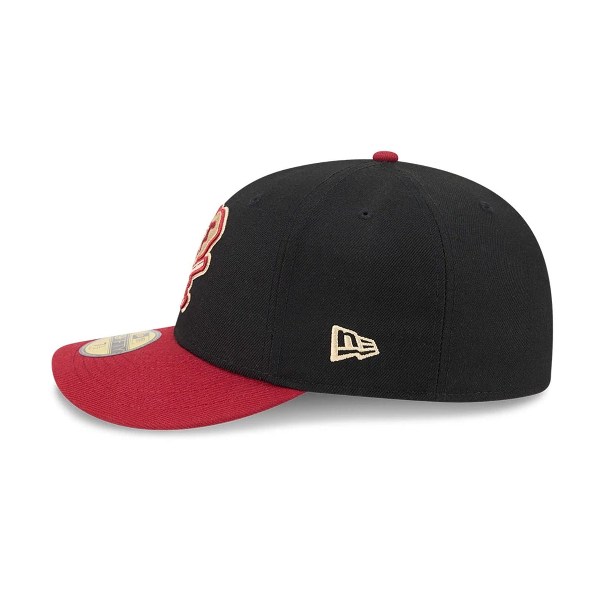 Athletics MLB Team Cards Black 59FIFTY Fitted Cap-kentox