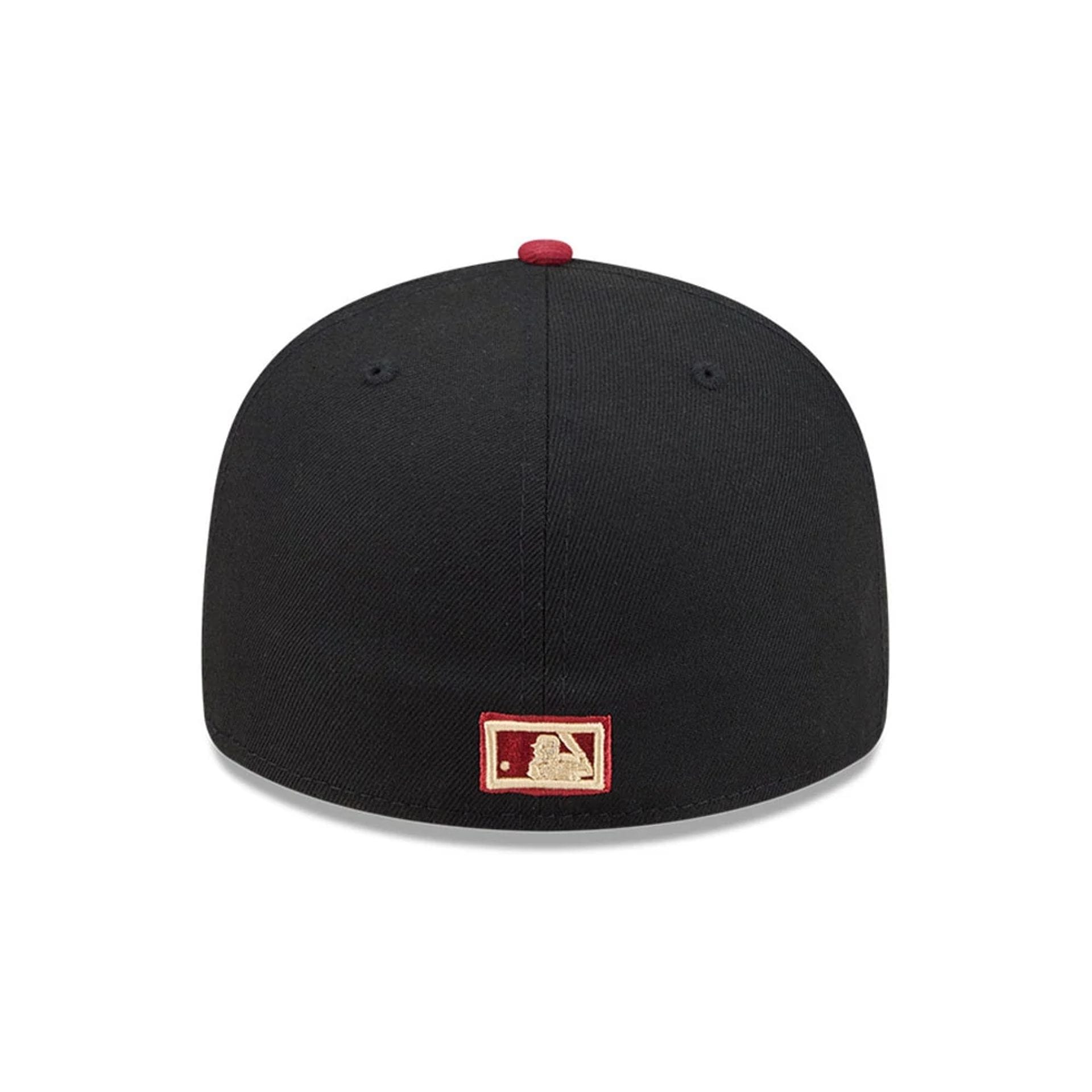 Athletics MLB Team Cards Black 59FIFTY Fitted Cap-kentox