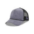New Era Wide Cord Dark Blue 9FORTY A-Frame Trucker Adjustable Cap-kentox