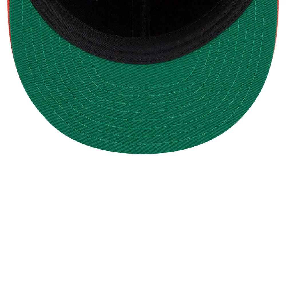 Anaheim Ducks NHL Felt Logo Black Retro Crown 59FIFTY Fitted Cap-kentox