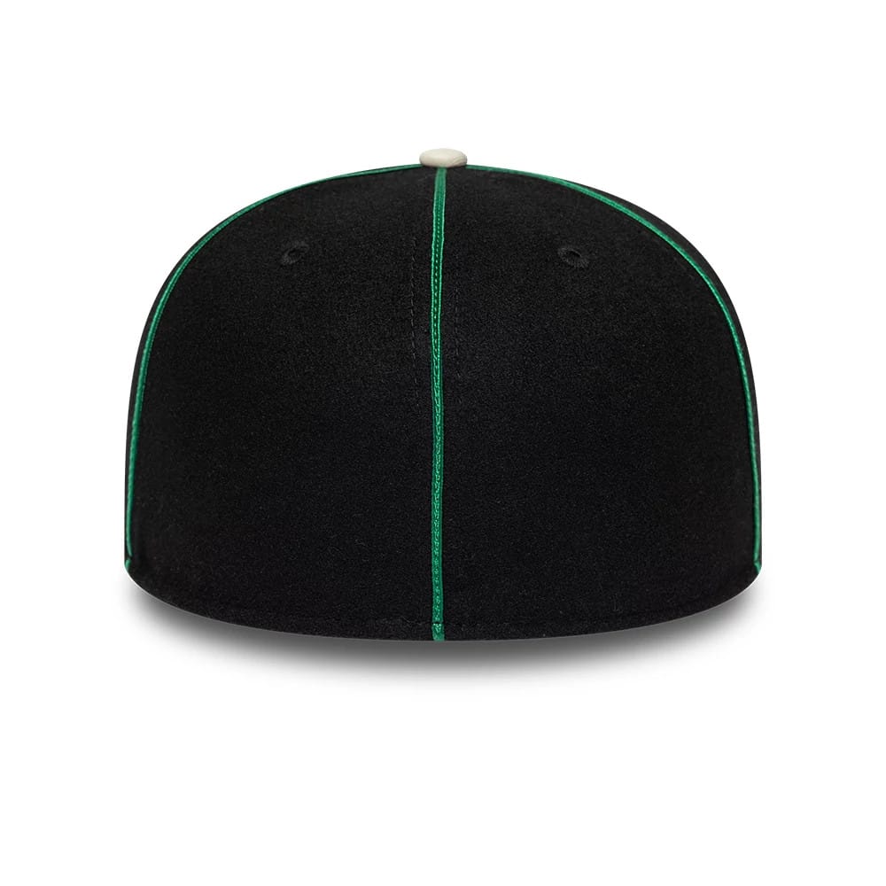 Boston Celtics NBA Felt Logo Green Retro Crown 59FIFTY Fitted Cap-kentox