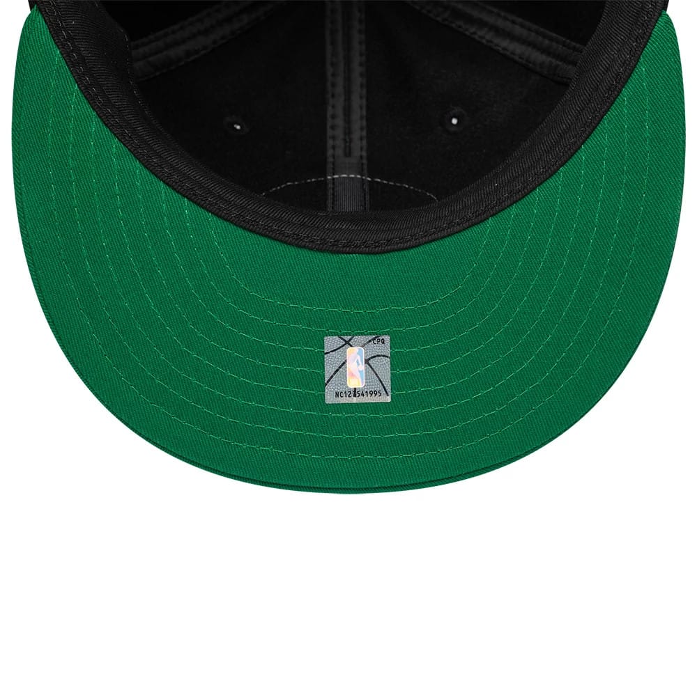 Boston Celtics NBA Felt Logo Green Retro Crown 59FIFTY Fitted Cap-kentox