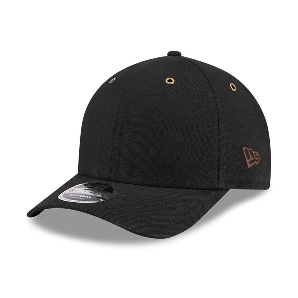 New Era Black 9FORTY M-Crown Adjustable Cap-kentox