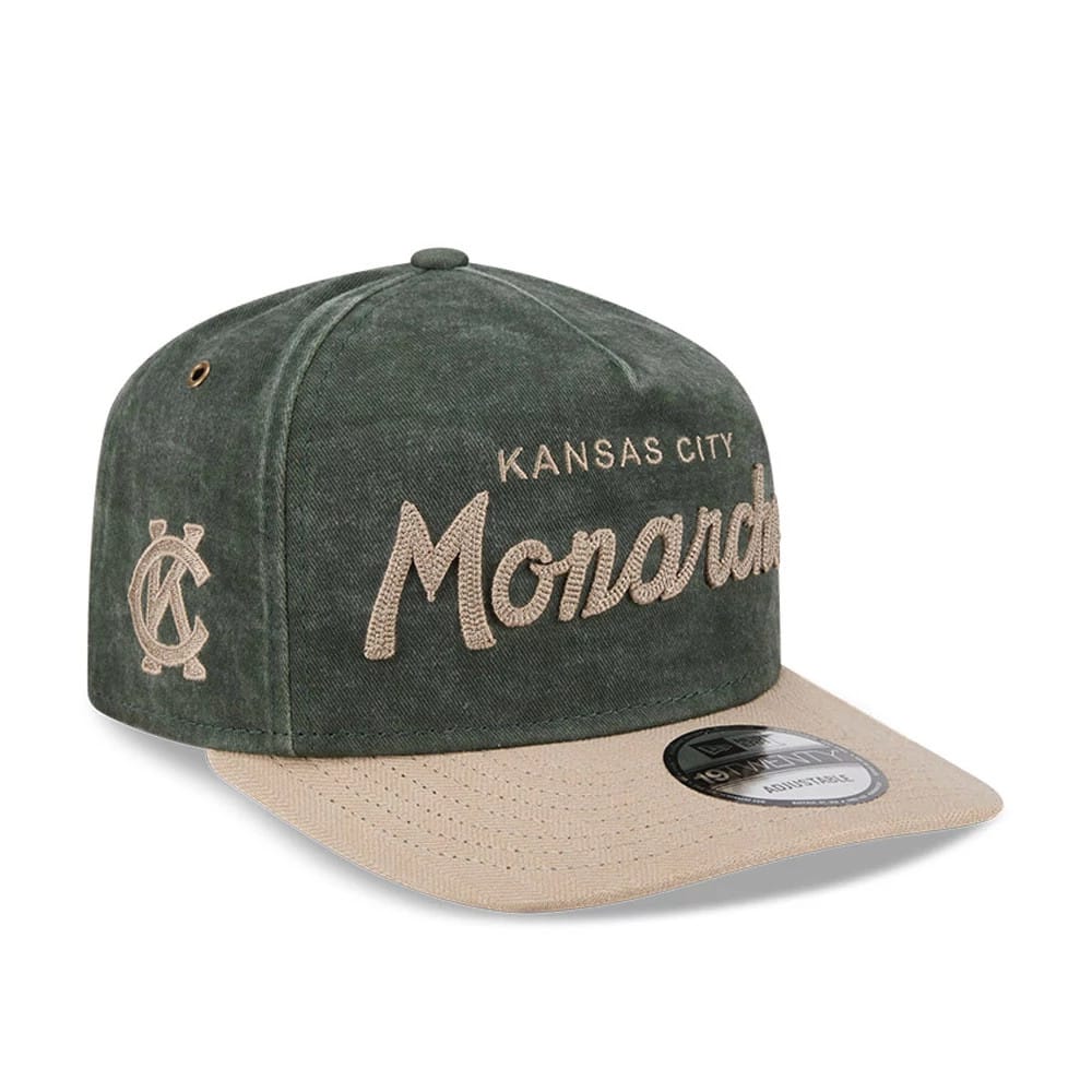 Kansas City Monarchs MLB Negro League Dark Green 19TWENTY Adjustable Cap-kentox