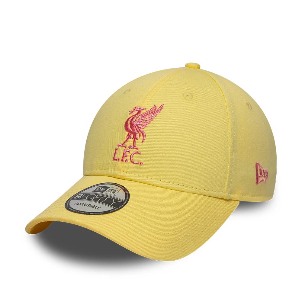 Liverpool FC Womens Pastel Yellow 9FORTY Adjustable Cap-kentox