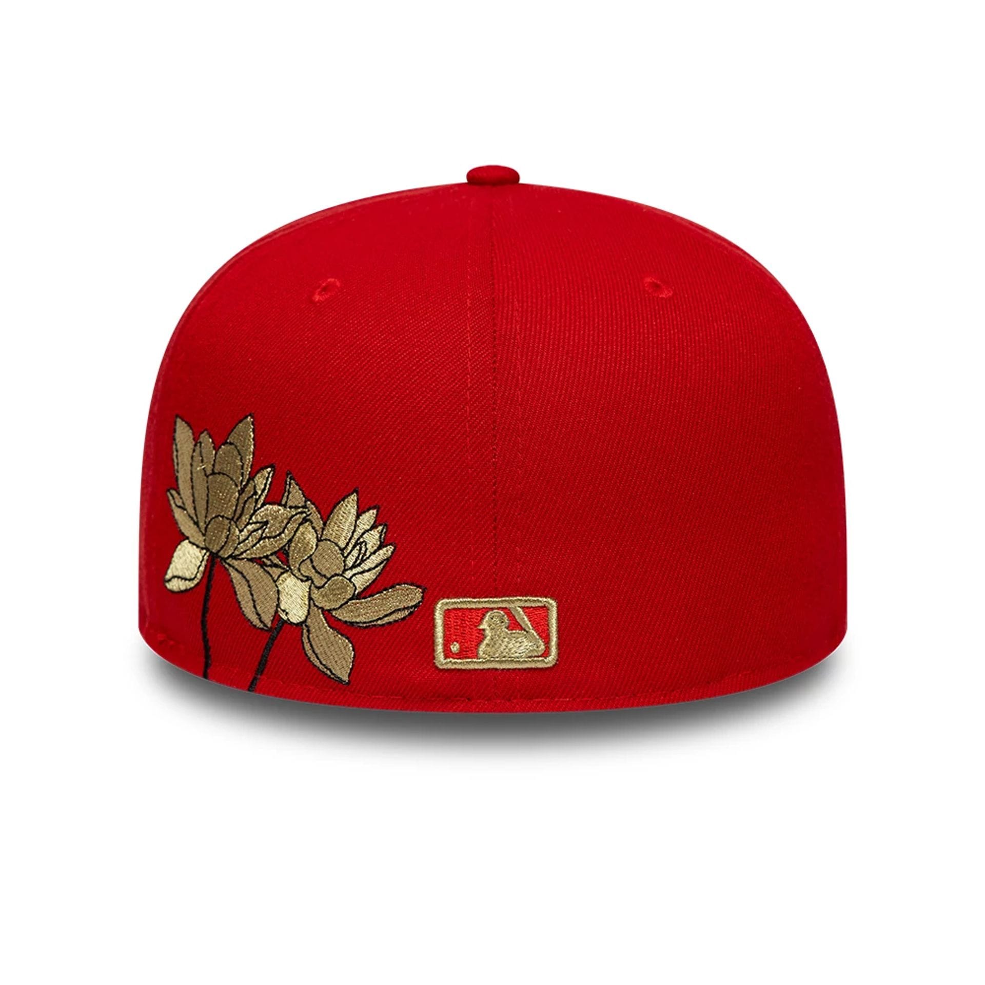 Chicago White Sox MLB Horseshoe Red 59FIFTY Fitted Cap-kentox