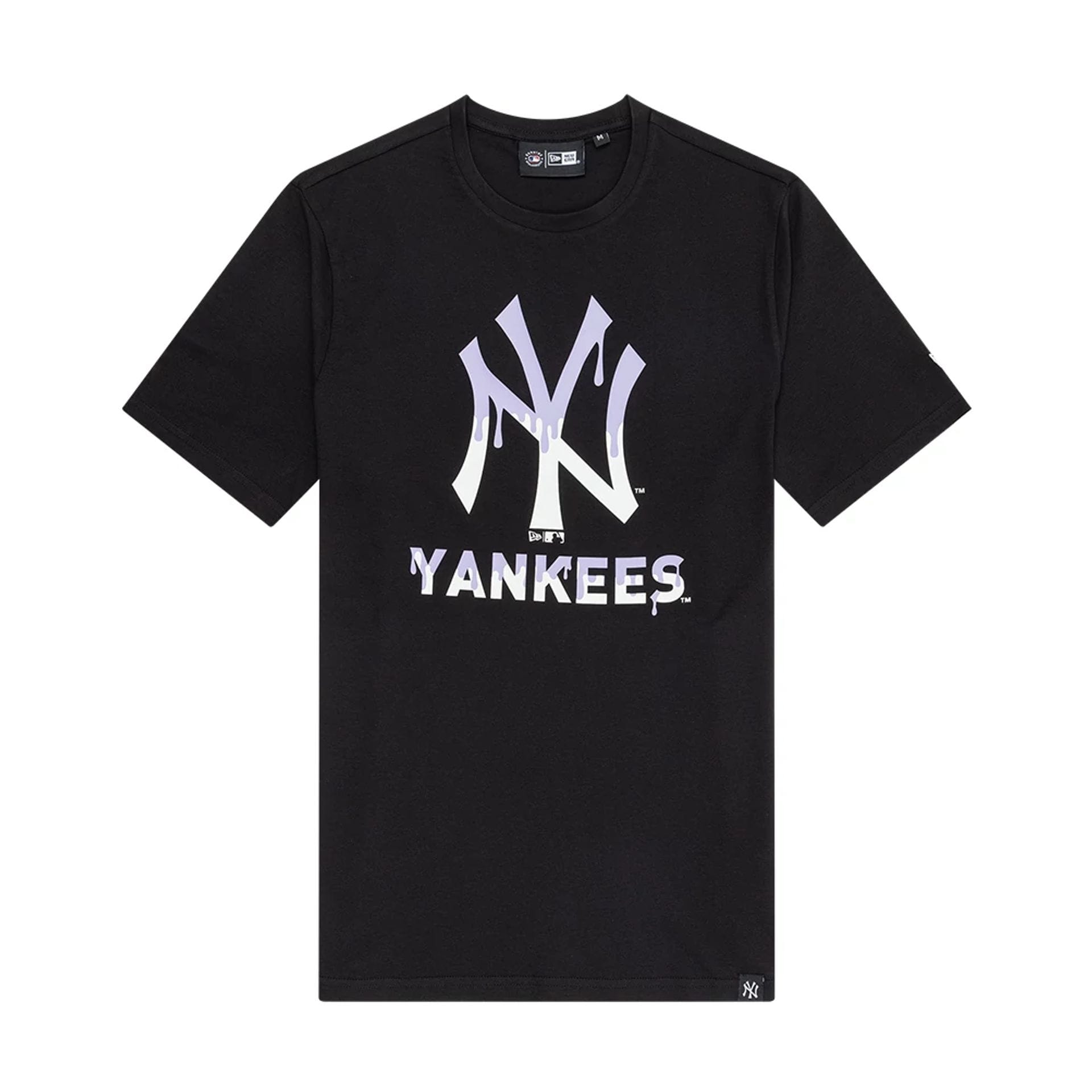New York Yankees MLB Drip Black T-Shirt-kentox