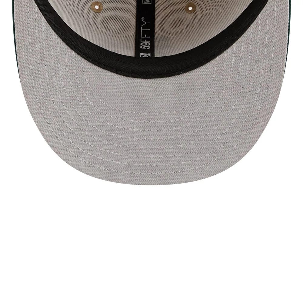 Athletics MLB Twine Beige 59FIFTY Fitted Cap-kentox