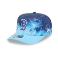 Red Sox MLB Deep Water Pastel Blue 9FIFTY A-Frame Snapback Adjustable Cap-kentox
