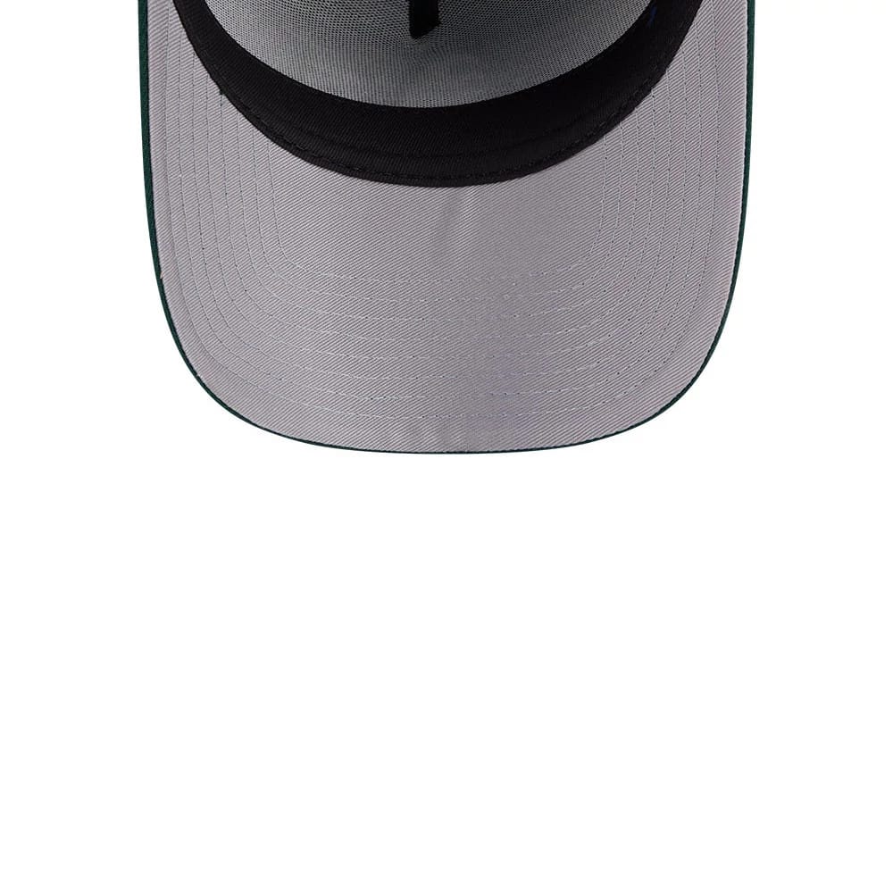 Athletics MLB Team Side Green 59FORTY A-Frame Fitted Cap-kentox