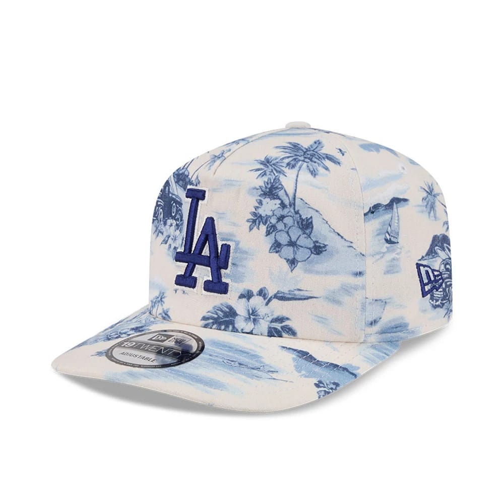 LA Dodgers MLB Tropics Dark Blue 19TWENTY Adjustable Cap-kentox