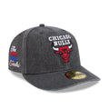 Bulls NBA Hardwood Classic Black 59FIFTY Fitted Cap-kentox