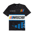 Nascar Logo Washed Black T-Shirt-kentox