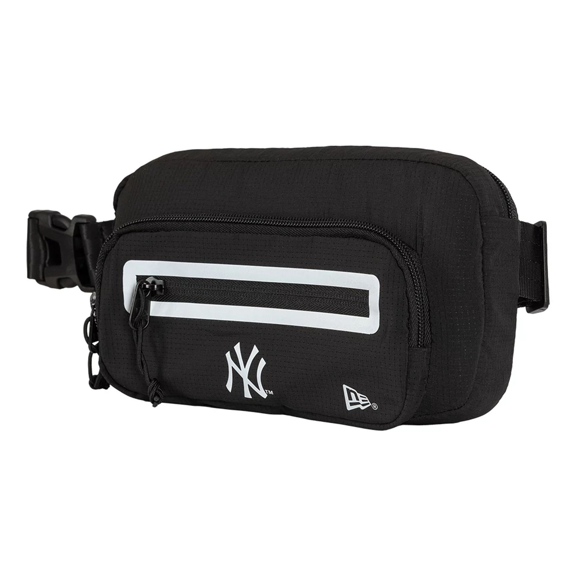 New York Yankees MLB Active Mesh Black Waist Bag-kentox