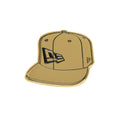 New Era 59FIFTY Fitted Gold Pin Badge-kentox