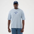 LA Dodgers MLB Waffle Pastel Blue T-Shirt-kentox