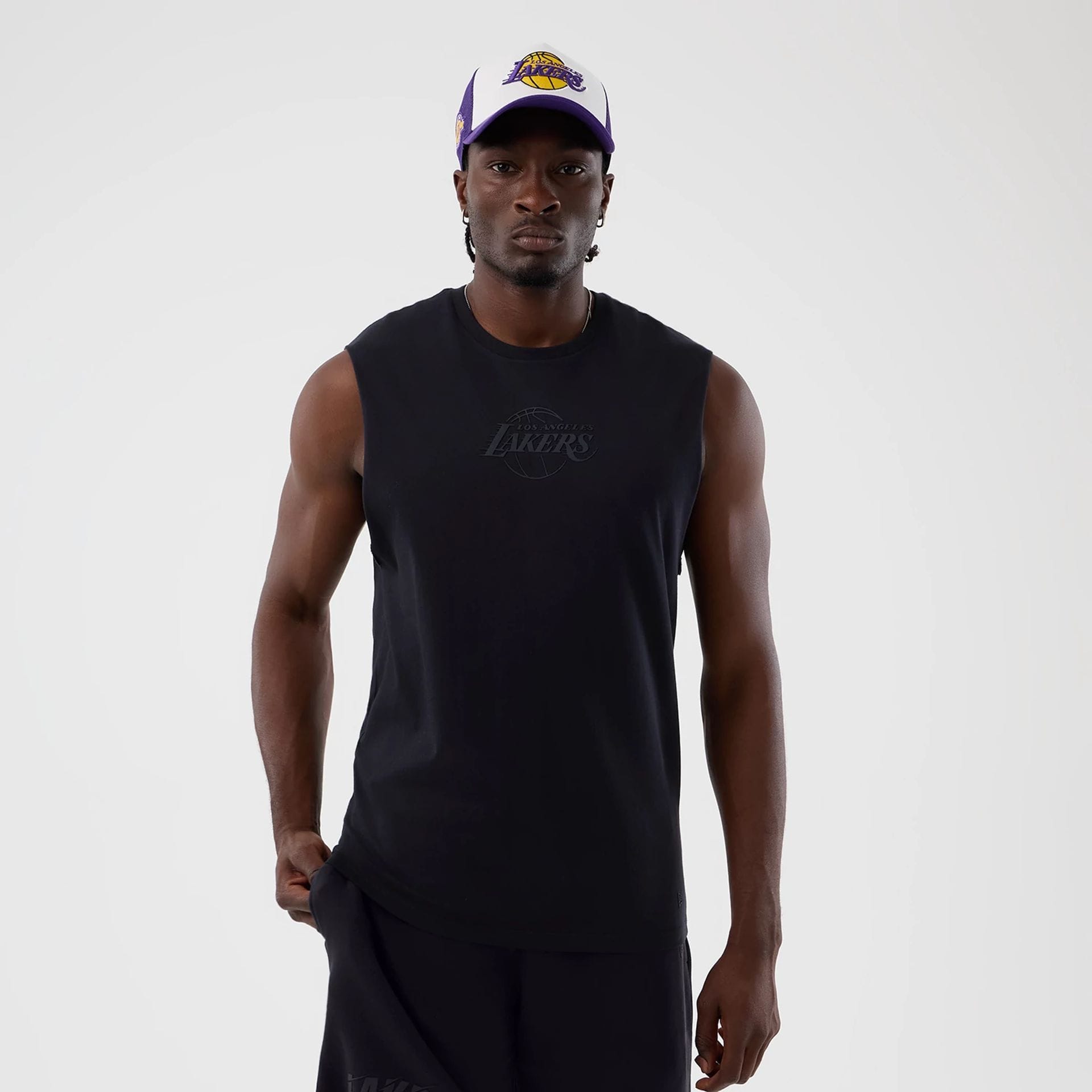 LA Lakers NBA Core Plus Navy Vest-kentox