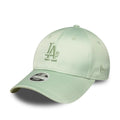LA Dodgers Womens MLB Satin Bow Back Pastel Green 9FORTY Adjustable Cap-kentox