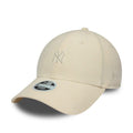 New York Yankees Womens MLB Cord Cream 9FORTY Adjustable Cap-kentox