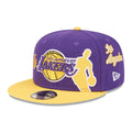 LA Lakers NBA Hardwood Classic ASG Purple 9FIFTY Snapback Adjustable Cap-kentox
