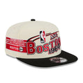 Celtics NBA Hardwood Classic ASG White 9FIFTY A-Frame Snapback Adjustable Cap-kentox