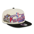 76ers NBA Hardwood Classic ASG White 9FIFTY A-Frame Snapback Cap-kentox
