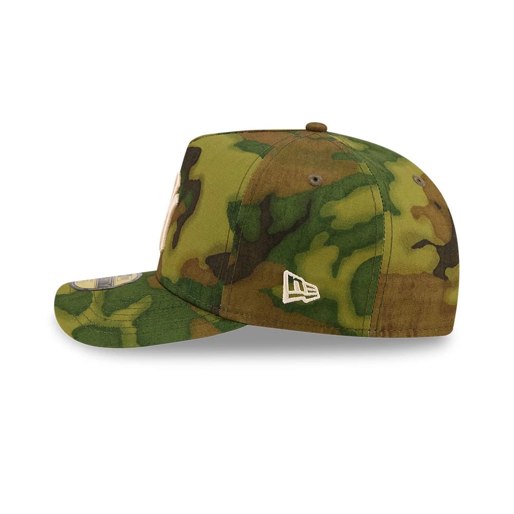 New York Yankees MLB Ripstop Camo 59FORTY A-Frame Fitted Cap-kentox