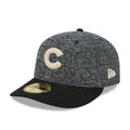 Chicago Cubs MLB Tweedy Cotton Black 59FIFTY Fitted Cap-kentox
