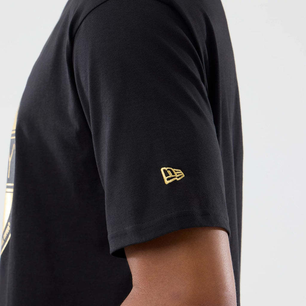 New Era Sticker Copenhagen Black Oversized T-Shirt-kentox